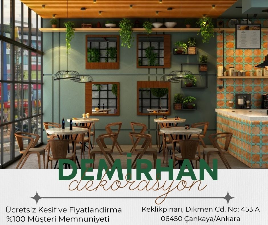 Dikmen Cafe Dekorasyon