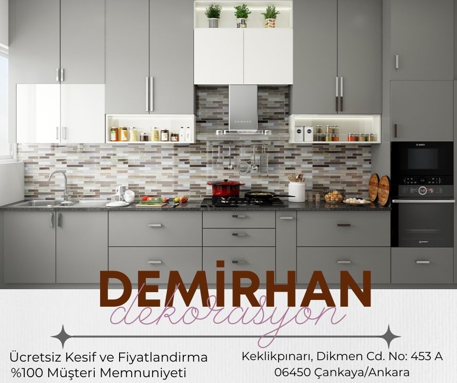 Dikmen Ev Tadilat Mutfak Dolabı 