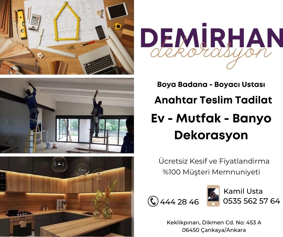 Dikmen Ev Tadilatı 