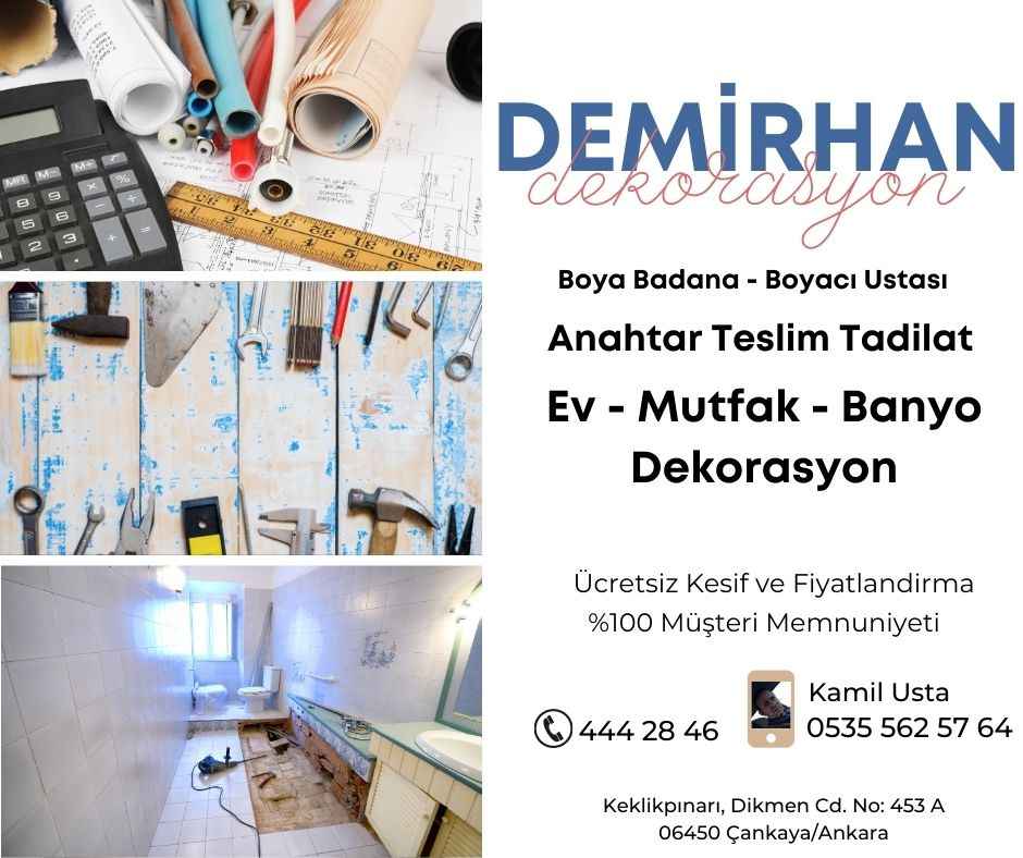 Dikmen'de İç Dekorasyon Yapanlar 