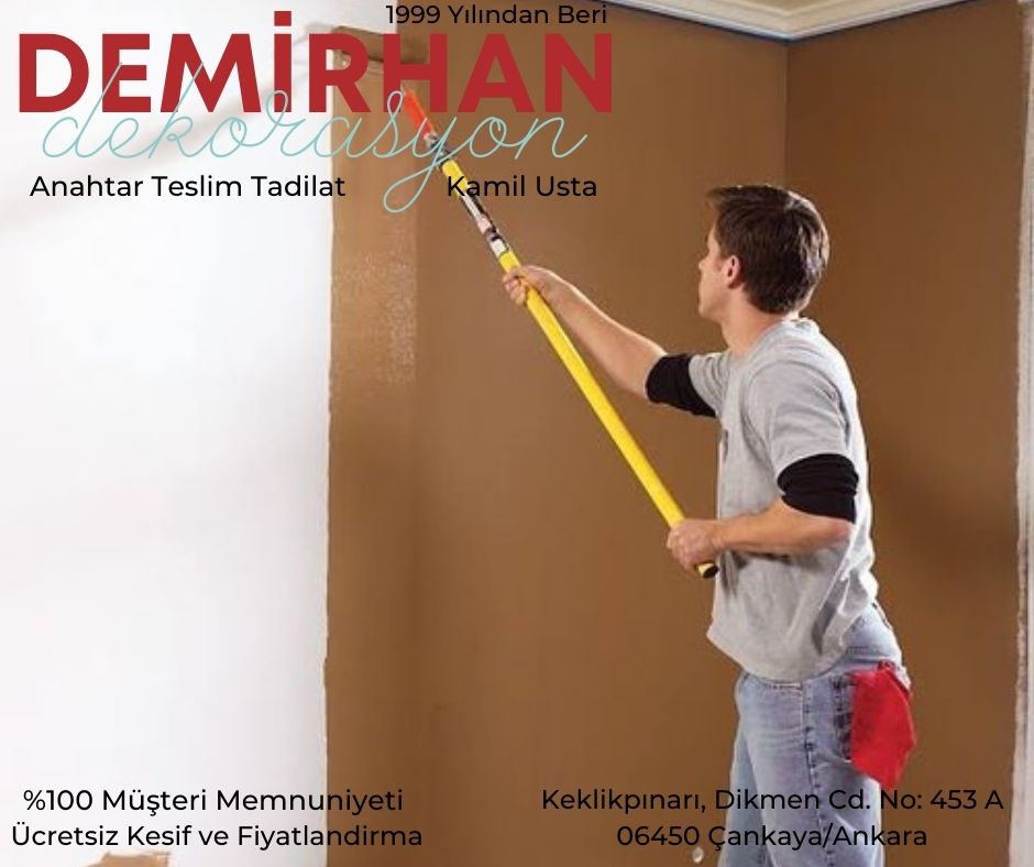 Dikmen'de Boya Badana İşleri 